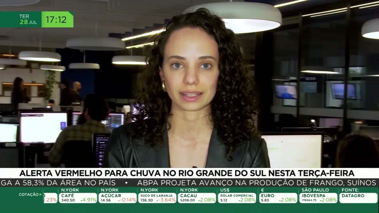 Alerta vermelho para chuva no Rio Grande do Sul nesta terça-feira