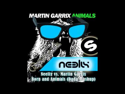 neelix vs  martin garrix born and animals dada mashup