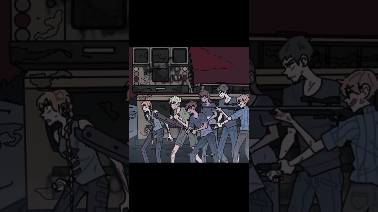 SOMETHING IS OUT THERE... | SCHOOL BUS GRAVEYARD | WEBTOON