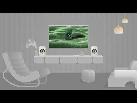 KEF LSX II LT - Simple Home Cinema Setup with TV