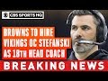 Browns hire former Vikings OC Kevin Stefanski as franchise's 18th head coach | CBS Sports HQ