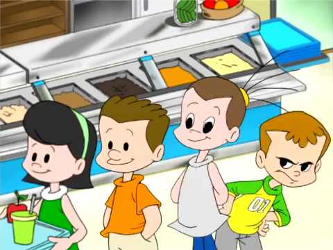 El niño que no respetaba su lugar en la fila