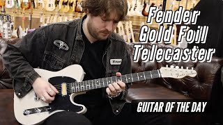 Video thumbnail for 2023 Fender Gold Foil Telecaster White Blonde | Guitar of the Day by Normans Rare Guitars