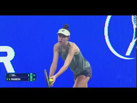 Highlight Perempat Final Chennai Open 2025 : Janice Tjen vs Mia Pohankova