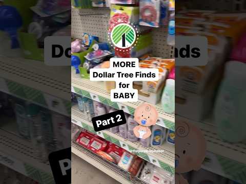 MORE Baby Finds at Dollar Tree #dollartreefinds #dollartree