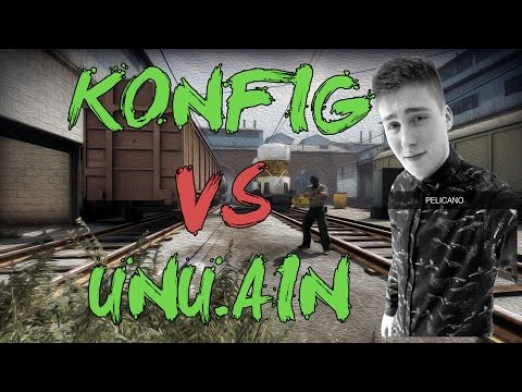 CSGO: POV dignitas k0nfig vs (25/13) Unu.Ain train @ DreamHack Leipzig Closed Qualifier
