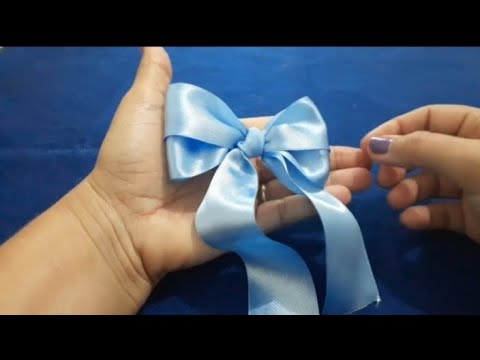 Como Fazer um LAÇO perfeito com os DEDOS Duplo/Fácil e Rápido🎀