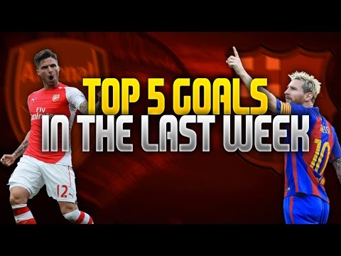 TOP 5 GOALS IN THE LAST WEEK | TOP 5 BRAMEK ZESZŁEGO TYGODNIA