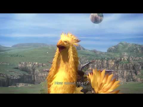 Sazh's chocobo breaks the universe