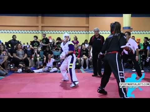 Neyshmarie Alicea v Isabelle Rousseau - Women's Sparring - US Open 2015