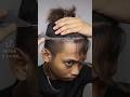 GIVING MY SELF A TAPER HAIRLINE ️ Viral Trending Viralvideo Youtubeshorts Shortvideo Trend