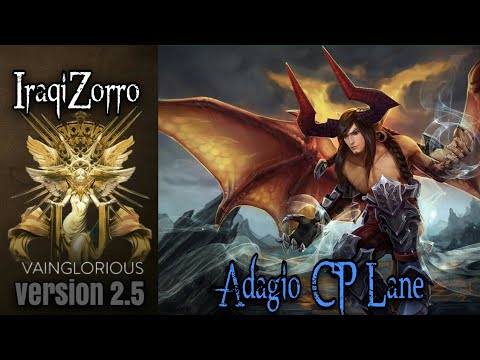IraqiZorro | Adagio CP Lane - Vainglory hero gameplay from a pro player