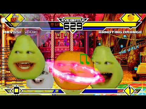 MkvsSF Goku vs Annoying Orange Mugen Battle