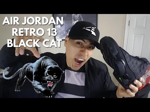 FIRST LOOK: Air Jordan Retro 13 Black Cat!