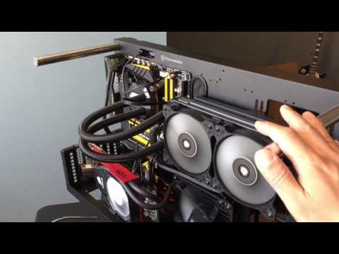 Thermaltake Core P5 - AIO Bracket System
