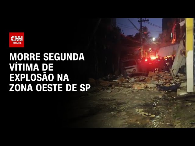 Morre segunda vítima de explosão no Jaguaré, zona Oeste de SP | HORA H