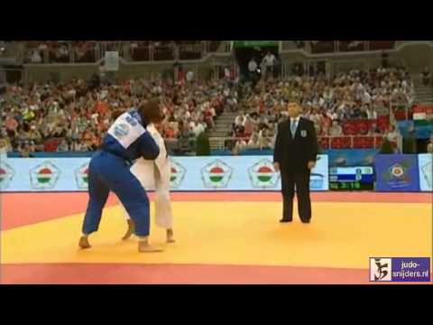 Judo 2013 European Championships Budapest: Powell (GBR) - Verkerk (NED) [-78kg] rep