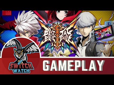 Blazblue Cross Tag Battle Switch Gameplay (Open Beta)