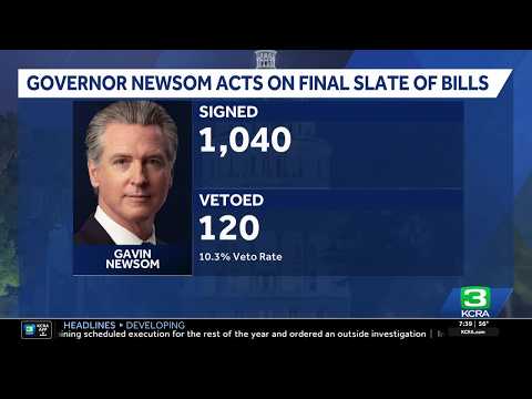 Newsom signs final bills: Child marriage, vaping, cocktails-to-go