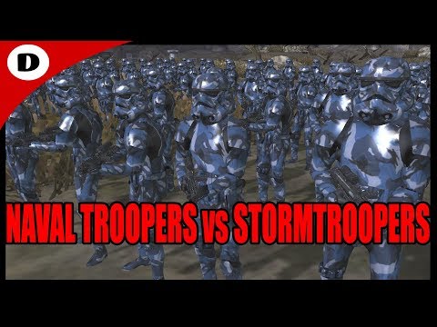 NAVAL TROOPERS vs STORMTROOPERS ~ Star Wars Mod Tournament (DAY 16)