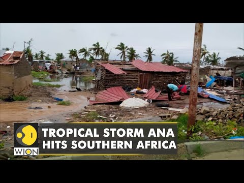 Tropical storm Ana makes landfall in Mozambique, over 3,600 homes destroyed | English News | WION