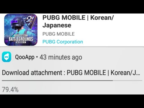 0.18.0 PUBG KR UPDATE LINK IS HERE - UPDATE PUBG KR 0.18.0 FROM QOO APP