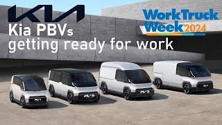 KIA PBV Vans getting ready for Work (Work Truck Week 2024)