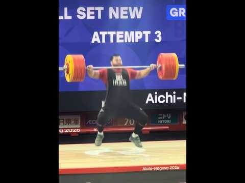 Ali Ammar (+110) 210 kg snatch