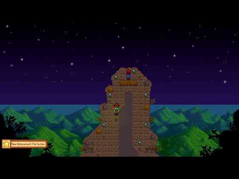 Perfection Achievement Maru, Mr.Qi & GrandPa Credits Cutscene - Stardew Valley #farminggame