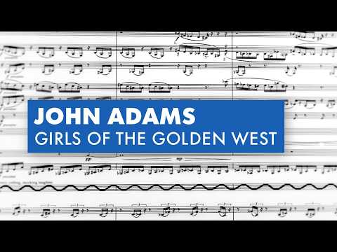Adams: Girls of the Golden West — Full Score