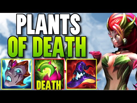 WTF?! ZYRA PLANTS CAN LEGIT 1V9 WITH THIS MAX DAMAGE BUILD - League of Legends