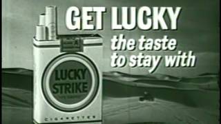 Lucky Strike old cigarette commercials - 1950s, 1960s - part 1