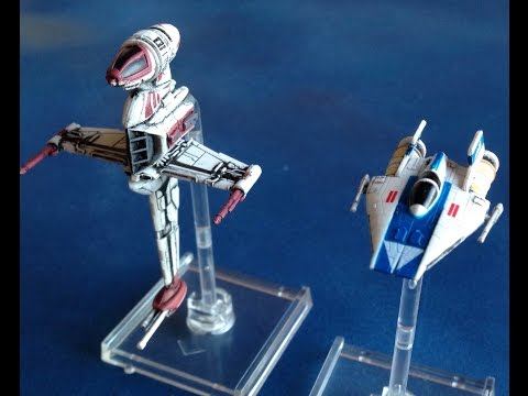 The Cardboard Dungeon: X-Wing Ship Review - Rebel Aces