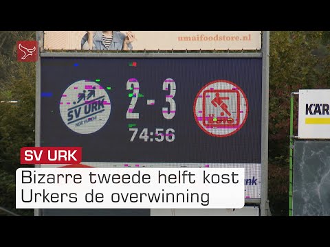 Geen overwinning voor SV Urk tegen DOVO | Omroep Flevoland