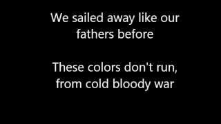 Iron Maiden - These Colors Don&#39;t Run (Lyrics)