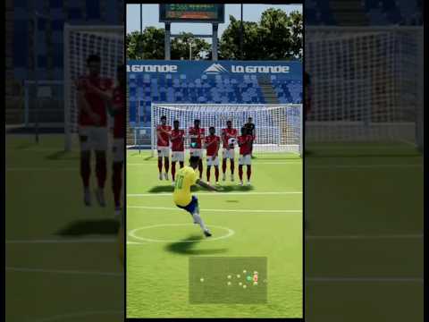 EFOOTBALL PS4 - CURVE FREEKICK TUTORIAL | #efootball #efootball24 #shorts