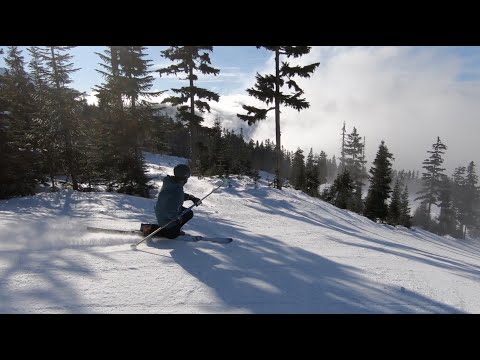 Dropping Knees at Whistler Blackcomb