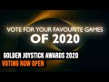 Voting for the 2020 Golden Joystick Awards is NOW OPEN