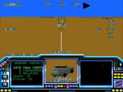 LHX Attack Chopper Megadrive