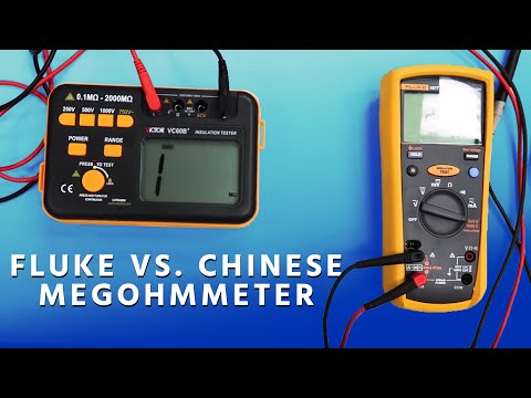 Fluke vs. Chinese Megohmmeter