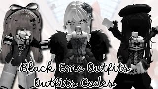 Black Emo Outfits Ideas-Outfits Codes w/ Links! Roblox berry Avenue outfit codes! PT, 10