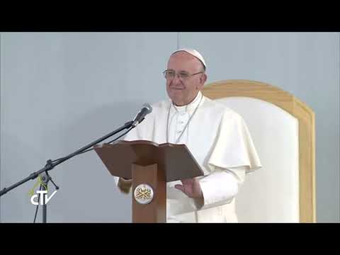 Vive Jesus El Señor Cantando El Papa Francisco Divina Misericordia