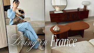 南フランスの静かな暮らし🍋やめて生きるのが楽になった3つのこと｜新しいテーブルと照明で模様替えする静かな週末