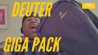Deuter Giga Pack! Solid City/ Urban Everyday Carry EDC Backpack? EL & Bike Review