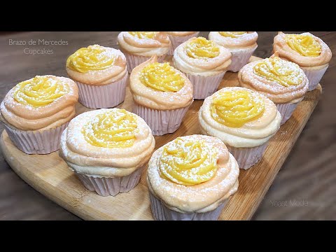 BRAZO DE MERCEDES CUPCAKES | Easy Recipe
