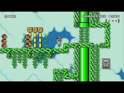 Beanstalk fairy-tale by Agent R - Super Mario Maker 2 - No Commentary 1bu