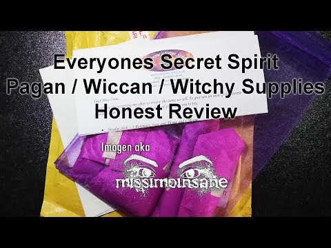 UK REVIEW: Pagan Wicca Witchy Supplies from Everyones Secret Spirit