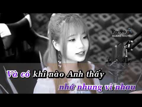 [ Karaoke Tone Nữ ] Bước Qua Đời Nhau (Cover) - Kiều Thơ __ KaRaOke Quang Nguyên