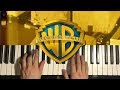How To Play Warner Bros Pictures Intro PIANO TUTORIAL LESSON