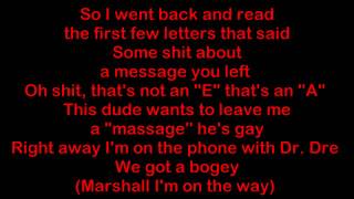 Eminem - Can I Bitch (Lyrics)